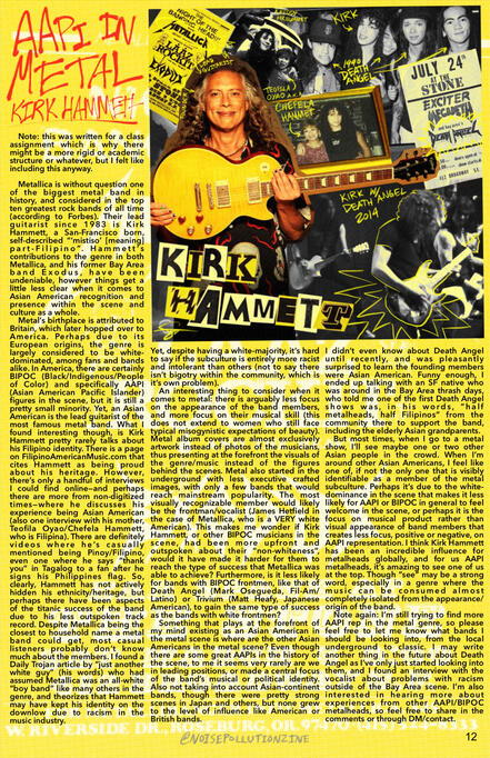 12 - AAPI IN METAL — KIRK HAMMETT