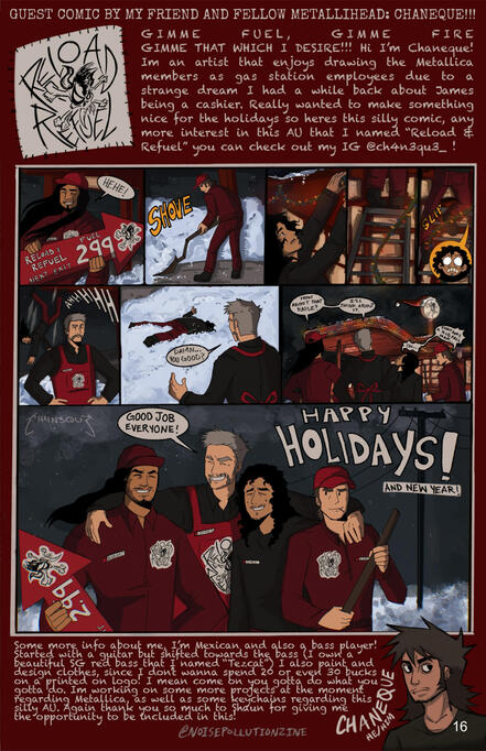 16 - METALLICA HOLIDAY COMIC!