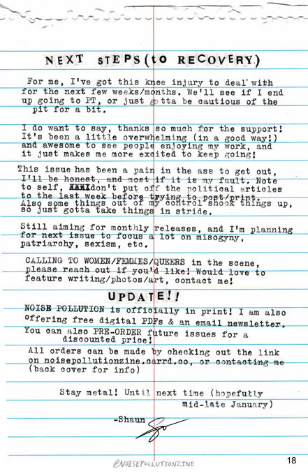 18 - NEXT STEPS (TO RECOVERY)