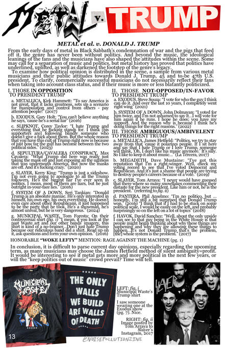 13 - METAL VS. TRUMP